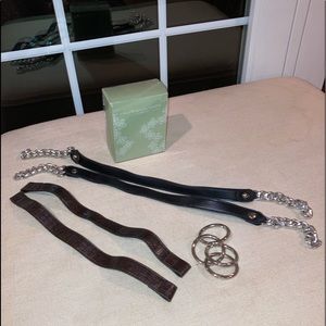 Miche set of 2 handles with carabiners